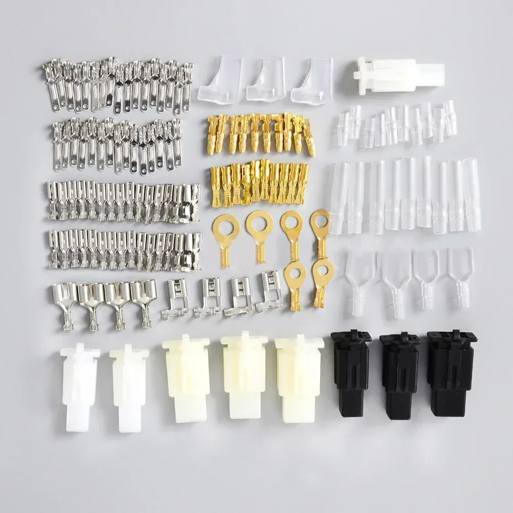 Motorcycle Electrical Wiring Harness Connector Plug Repair Kit For S3 H1 H2 GPZ305 GPZ500 GPZ550 For Honda