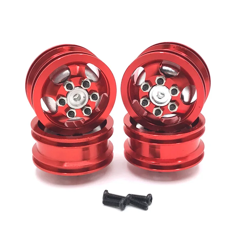 

Металлическая Ступица колеса для WPL C14 C24 C34 B14 B24 JJRC Q61 Q62 4X4 4WD 1/16, обновленные аксессуары, запчасти