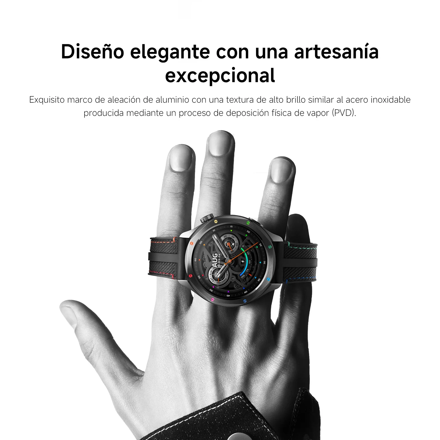 Oficial | Xiaomi Watch S4, Pantalla AMOLED de 1,43″», Corona giratoria clásica, Diseño de bisel intercambiable mejorado, Control táctil resistente a la humedad, Nueva experiencia interactiva 8