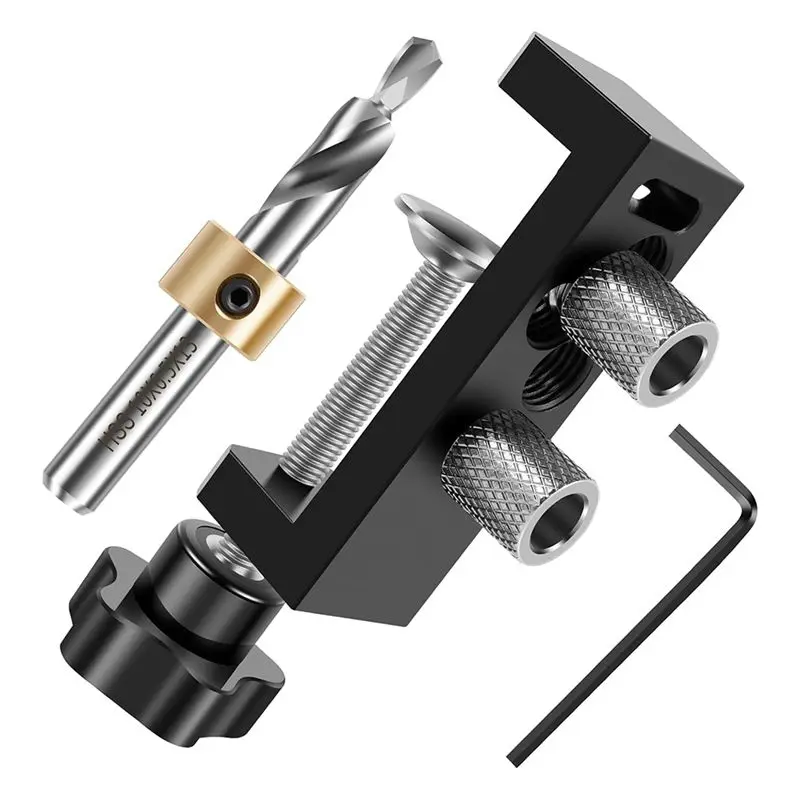 new-shown-aluminum-profile-drilling-jig-aluminum-profile-drill-guide-with-sliders-punching-auxiliary-tool