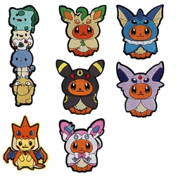 Cute Animals Patch Cat Embroidered Patches On Clothes Iron On Patches For Clothing DIY Patch Jackets Sew Stickers