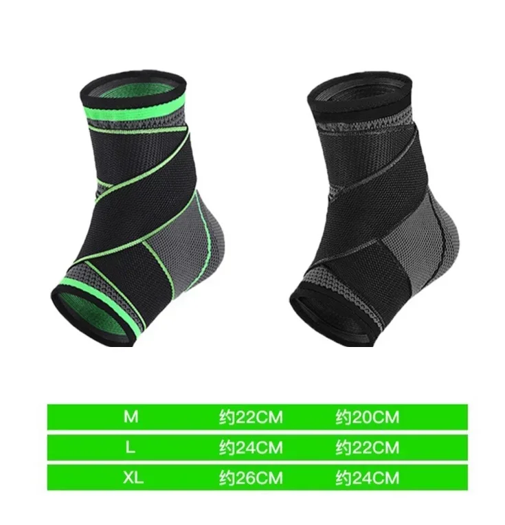 Nkle Support Compression Brace Adjustable Fixed Elastic Band Foot Heel Achilles Tendon Arthritis Pain Strap Sports Ankle Bandage