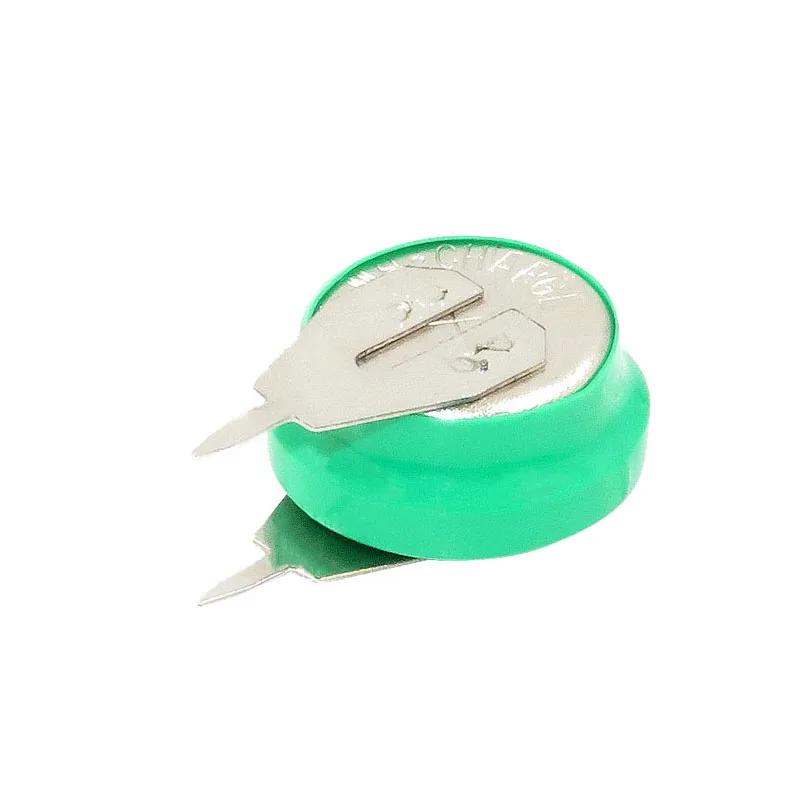 10-100pcs 1.2V 40mAh Ni-MH Rechargeable Battery Button Coin Cell with Welding Pins for Toy Timer Solar Energy Electric