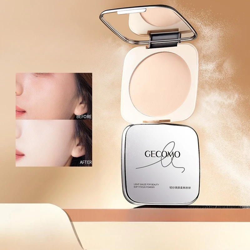 Polvo para Control de aceite, maquillaje mate Natural, poros desbotados, micropolvo fino para todo el día, sin brillo, aspecto libre, Idea de regalo portátil