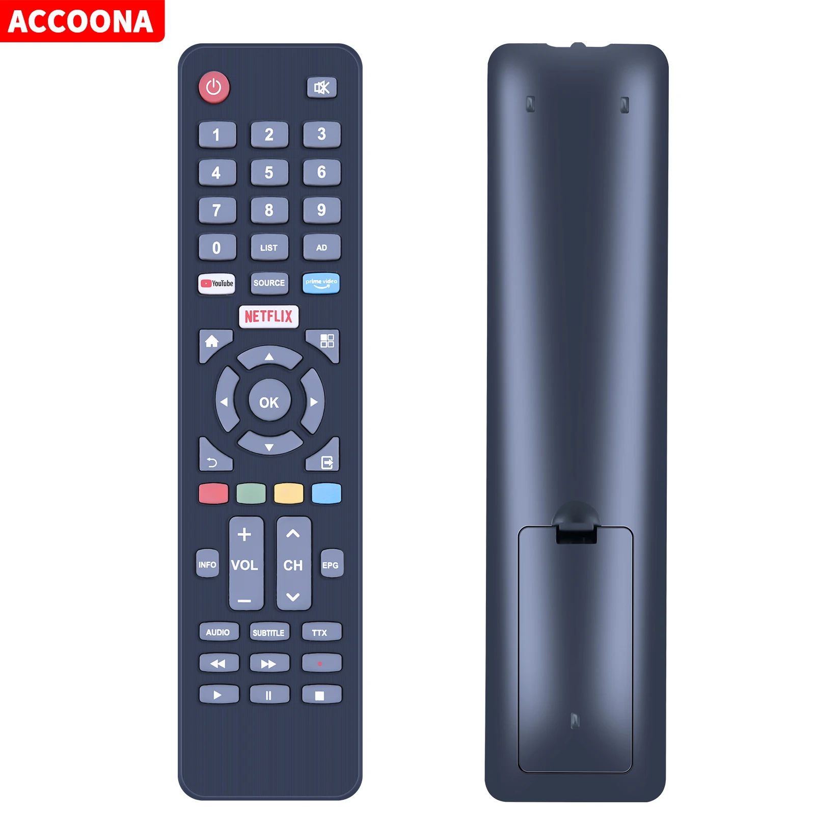 RM-C3283 Remote control for PRISM+  JVC SANSUI smart tv