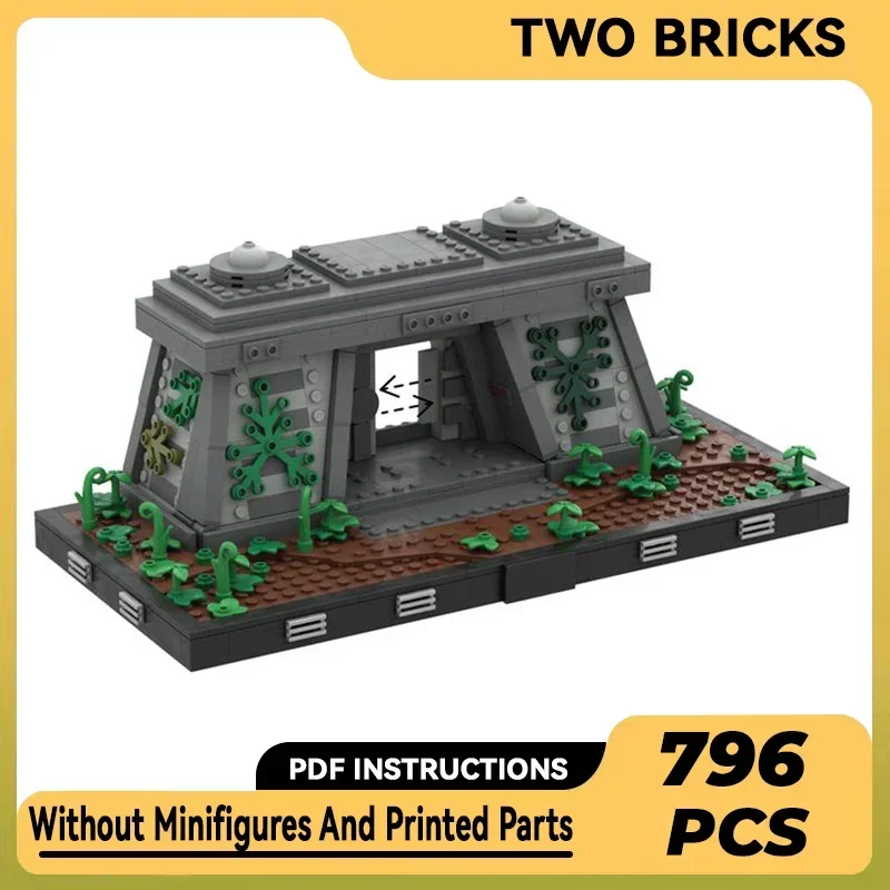 Star Movie Model Moc Building Bricks Imperial Bunker Diorama Technology Modular Blocks Gifts Christmas Toys DIY Sets Assembly