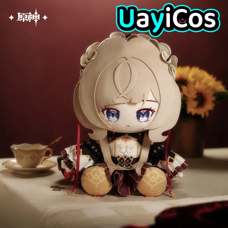36cm Genshin Impact Sandrone Sitting Posture Stuffed Plushie Plush Doll Clothes Pillow Anime Game Ornament Toy Gift Cosplay Cost