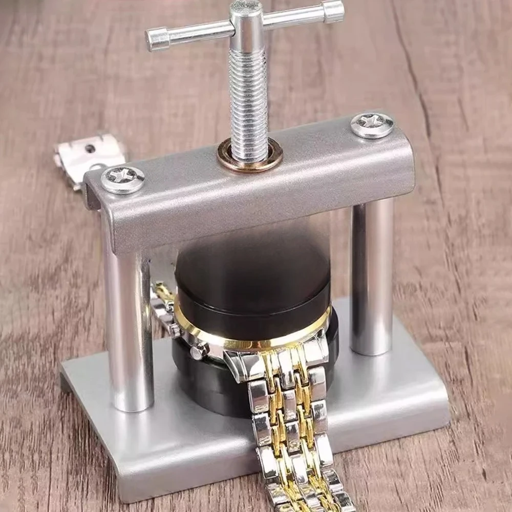 مجموعة أدوات الضغط المعدنية الاحترافية لإغلاق آلة السد المعدنية لتغيير مجموعة صيانة صانع الساعات البطارية #1