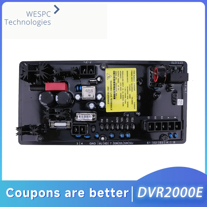 

original DVR2000E AVR Digital Adjustment Automatic Voltage Regulator For Marathon Generator Set AVR