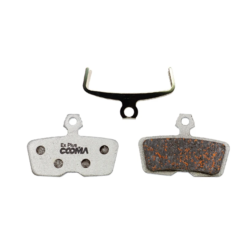 COOMA SPORT 4 Pairs Ex Plus Bicycle Disc Brake Pads For AVID SRAM Code 2011+Code R Guide RE Disc Brake,Alu-Alloy