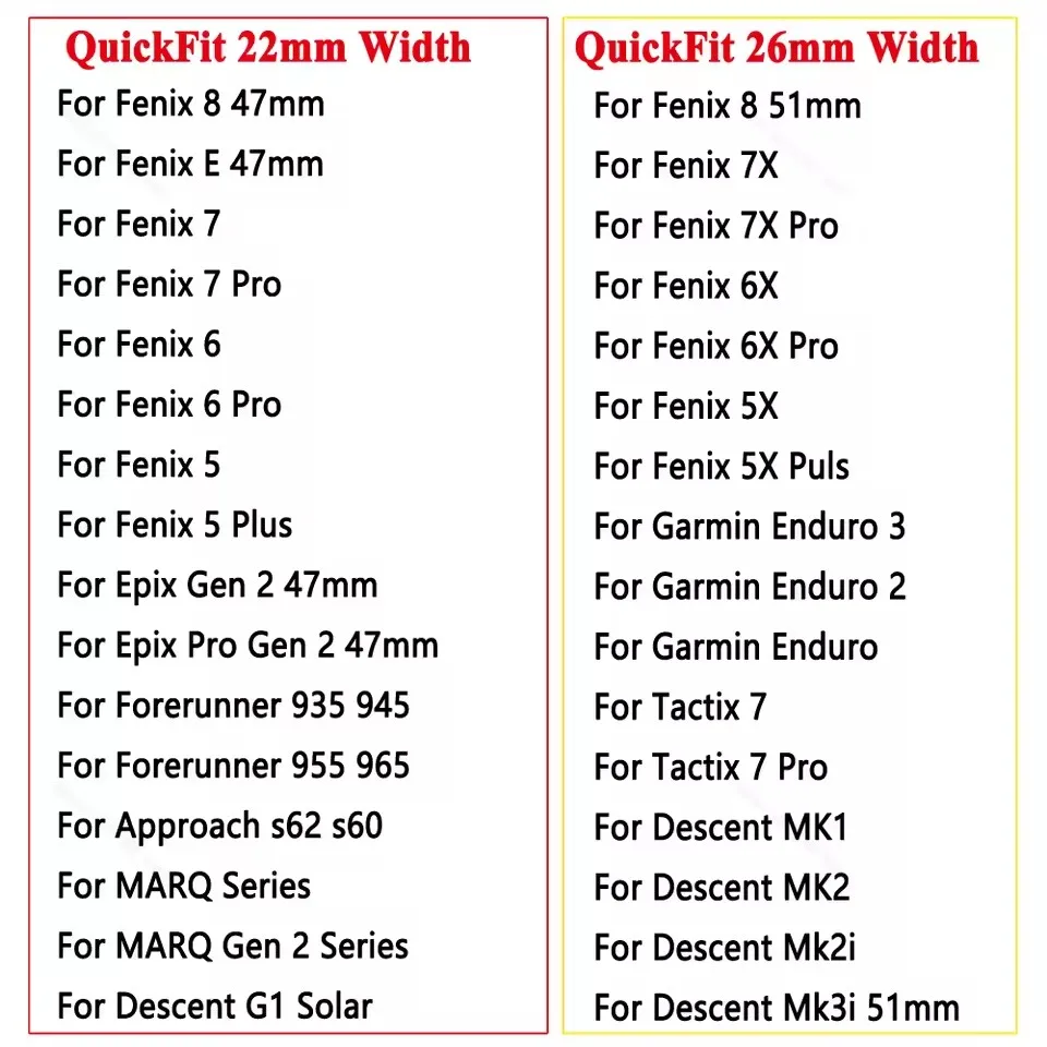 Quick Release Silicone Strap For Garmin Forerunner 955 965 935 945 LTE Instinct 2 Watchband Easyfit 26mm 22mm Bracelet Wristband