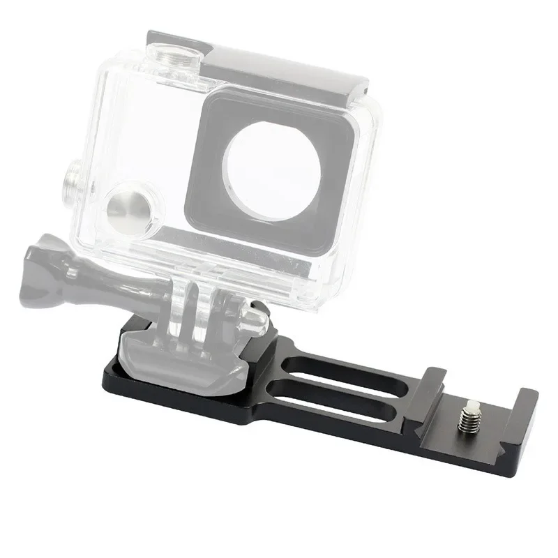 Aluminum Alloy Connector for Hero11 12 Action Cameras 20mm Rail Mount Secured Clamp Lightweight Sports Camera Part