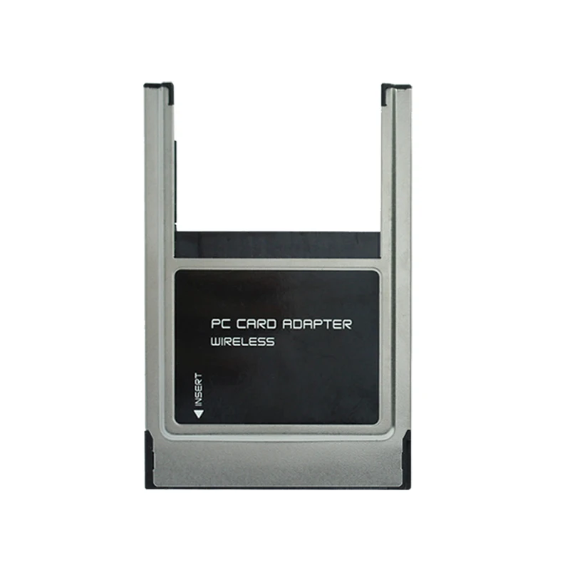 PCMCIA PC Card to Compact Flash CF Adapter Reader Type II Adapter Wireless for Laptop PC
