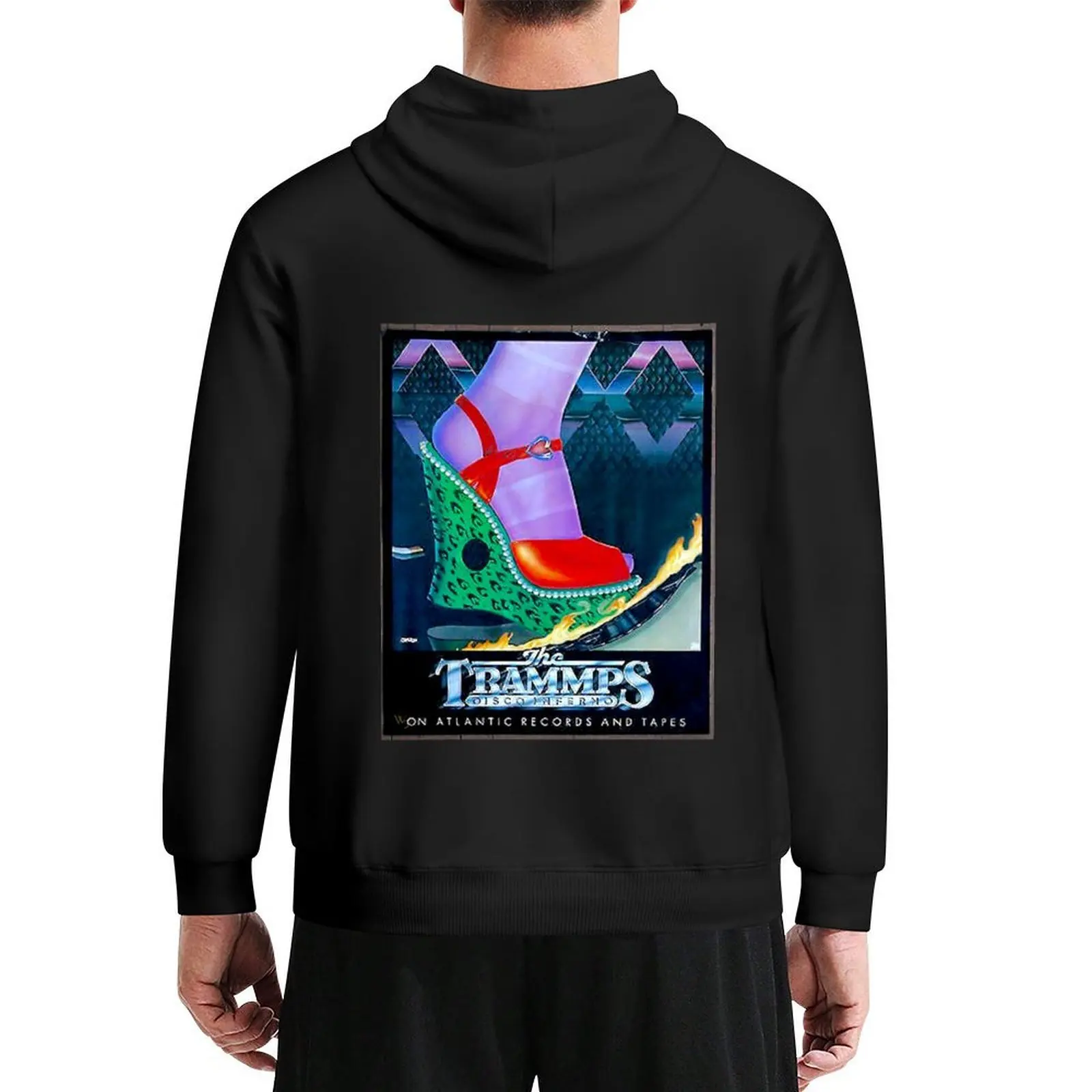 

the Trammps disco inferno Hoodie anime clothing men clothing men clothes japanese style autumn hoodie