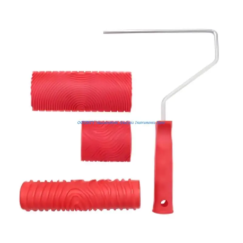 367D Heavy Duty Rubber Paint Roller For Unseamed Texture Application On Interior Surfaces And Crafts Paint Roller