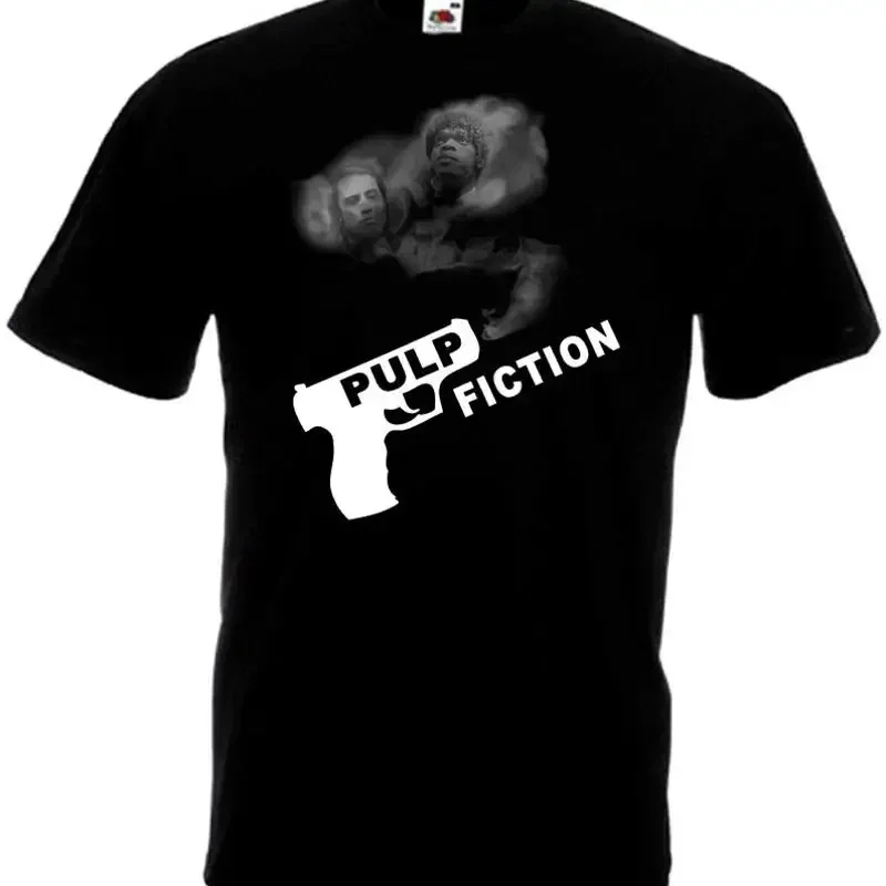 パルプ・フィクション-v34-tシャツ-ブラック-クエンティン・タランティーノ-全サイズ-s-5xl
