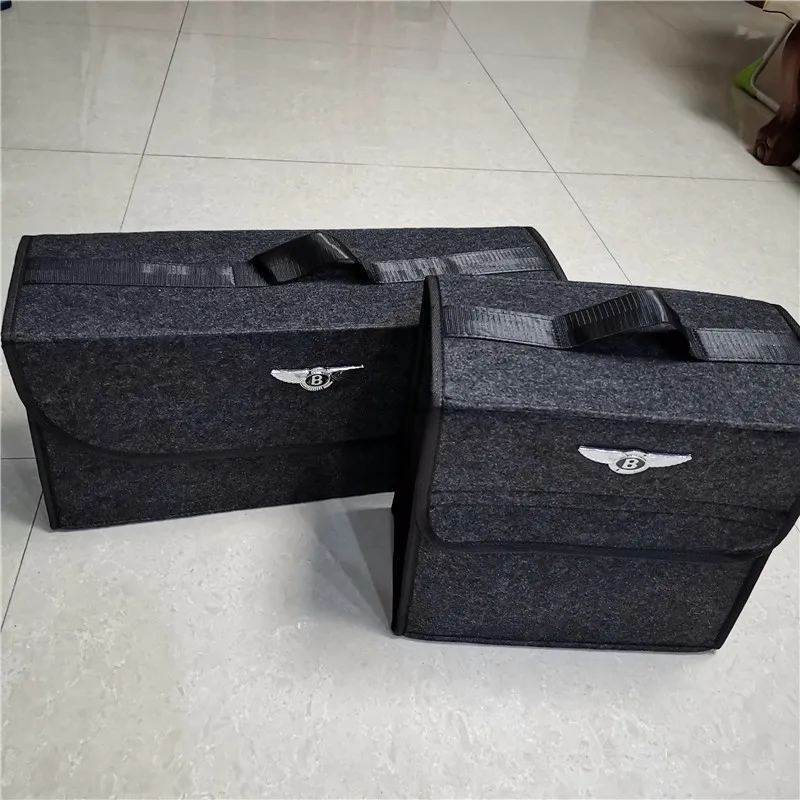 Car Organizer Bag Car Trunk Organizer for Bentley Bentayga Continental Flying Spur Mulsanne Trunk