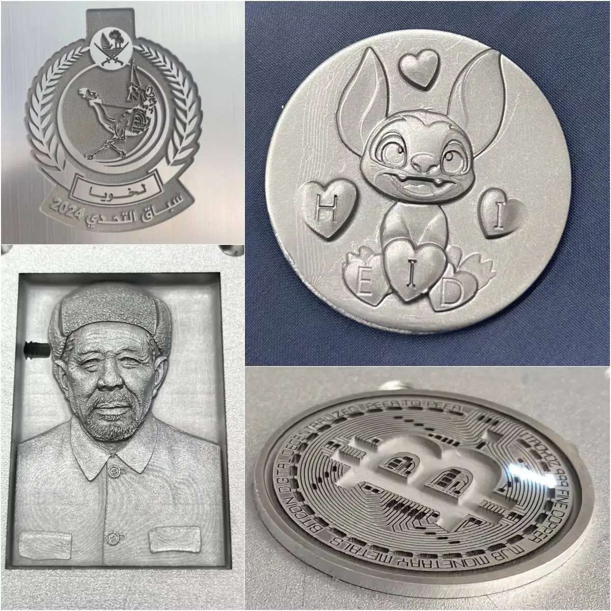 Macchina laser a fibra per incisione profonda con piastra metallica 3D per marcatura a colori in acciaio inossidabile JPT Mopa M7 60W 100W