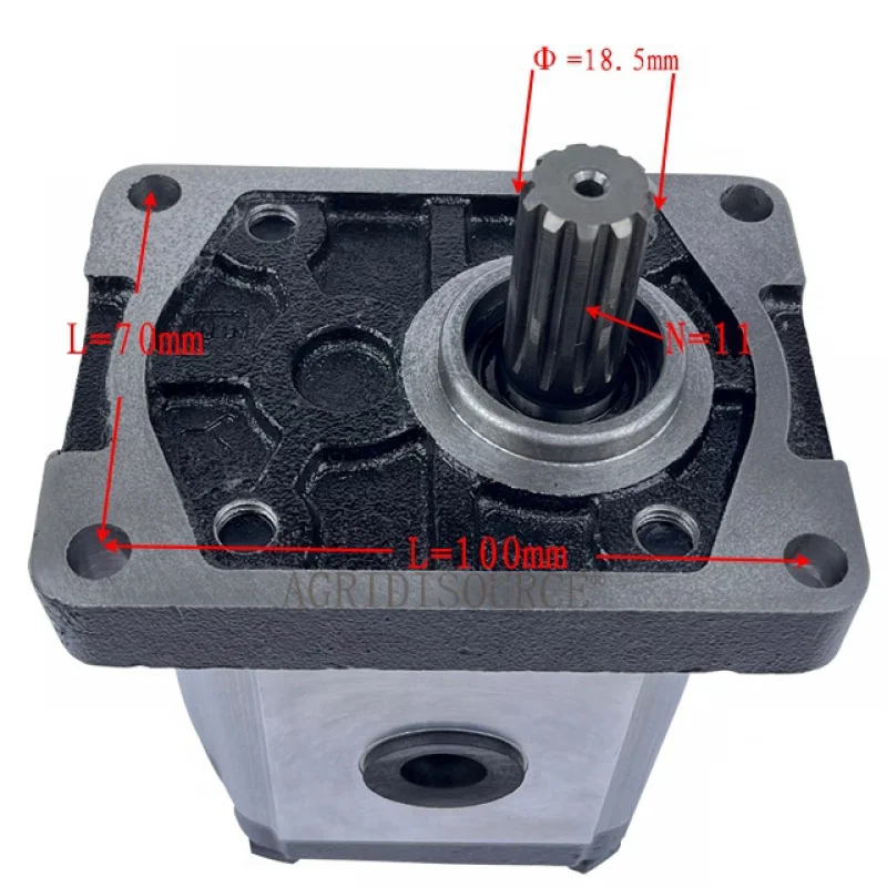 New product:TX1P402010001 Steering pump right turn 16 For Foton Lovol agricultural machinery & equipment Farm Tractors