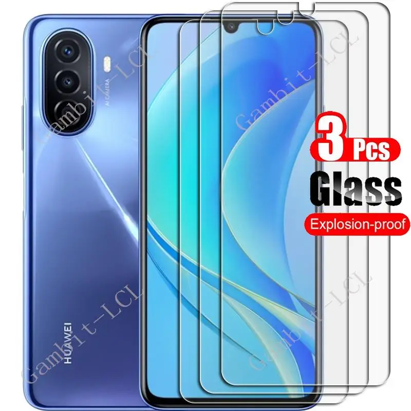 

Закаленное стекло 9H HD для Huawei nova Y70 Plus, защитная пленка 6,75 дюйма для телефона novaY70 Y70Plus, защитная крышка для экрана, 3 шт.