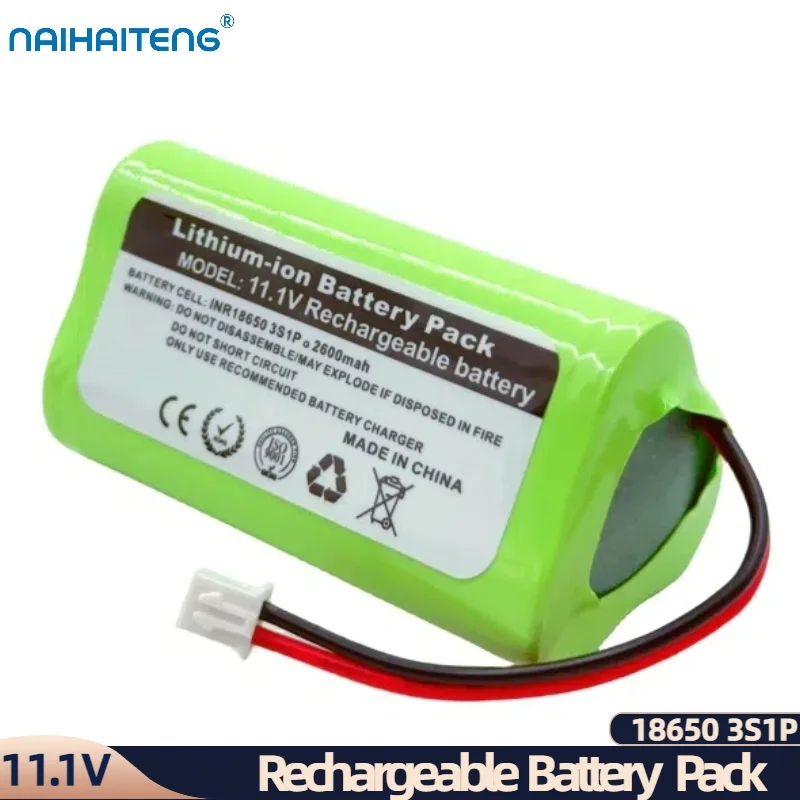 Batteria ricaricabile agli ioni di litio da 11,1 V 10,8 V 2600 mAh 18650 3S1P per spazzatrice Midea R1-L061D/E Acquisto all\'ingrosso personalizzabile