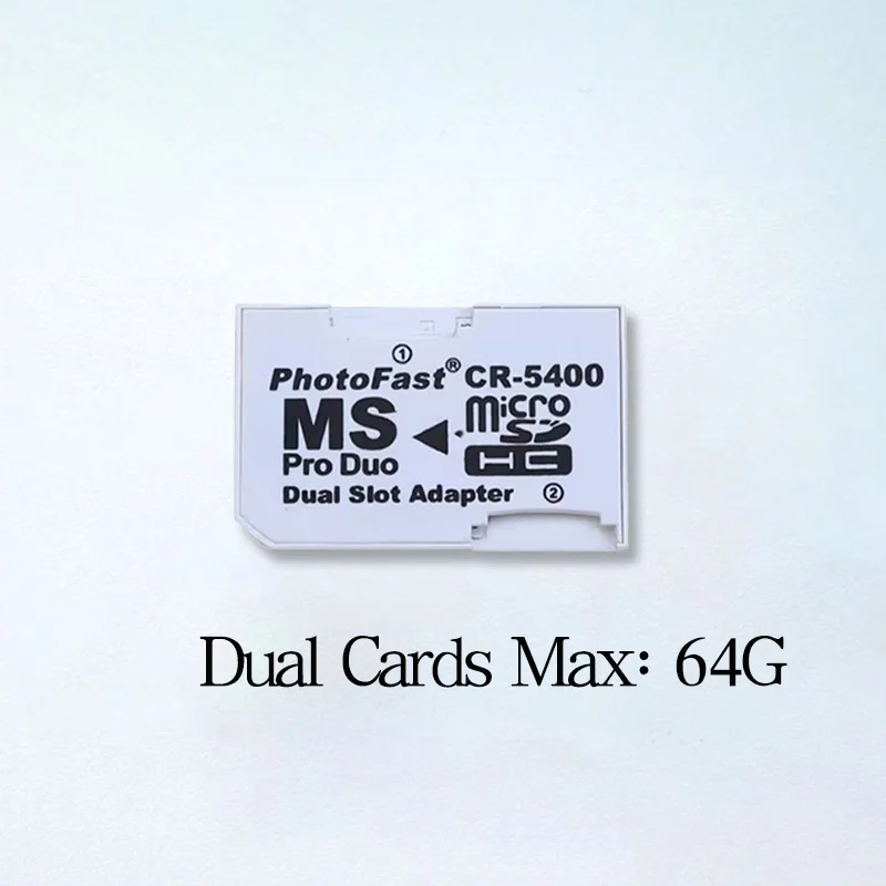 1 قطعة SDHC TF إلى MS الذاكرة عصا برو Duo مايكرو SD قارئ بطاقات ل PSP SD2VITA زائد TF بطاقة الذاكرة محول ل PSV Vita 1000 2000 #2