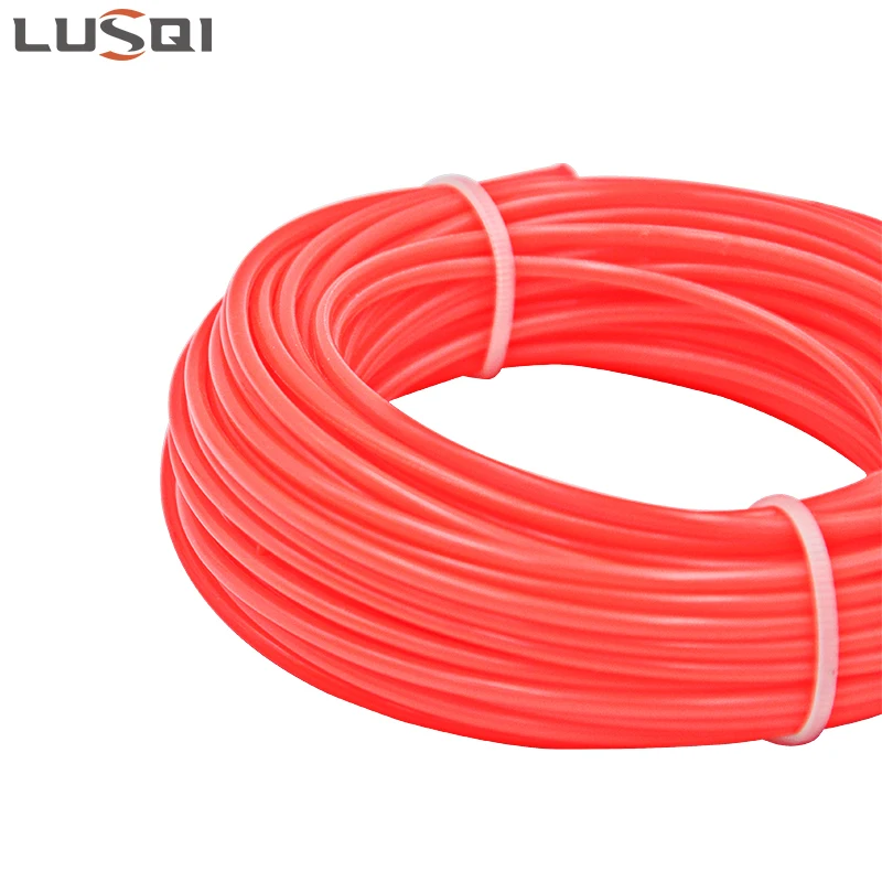 LUSQI 5/10/15m*2.4mm Grass Trimmer Line 100% Nylon Round Brush Cutter Rope Lawn Mower Head Accessory Garden Tools