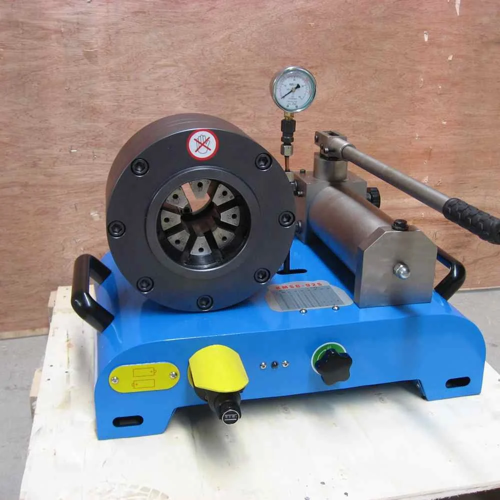 

HYT-52M Machine 12 Sets Of Dies 30MPa Systematic Pressure Outdoor Working Hose Crimping Machine