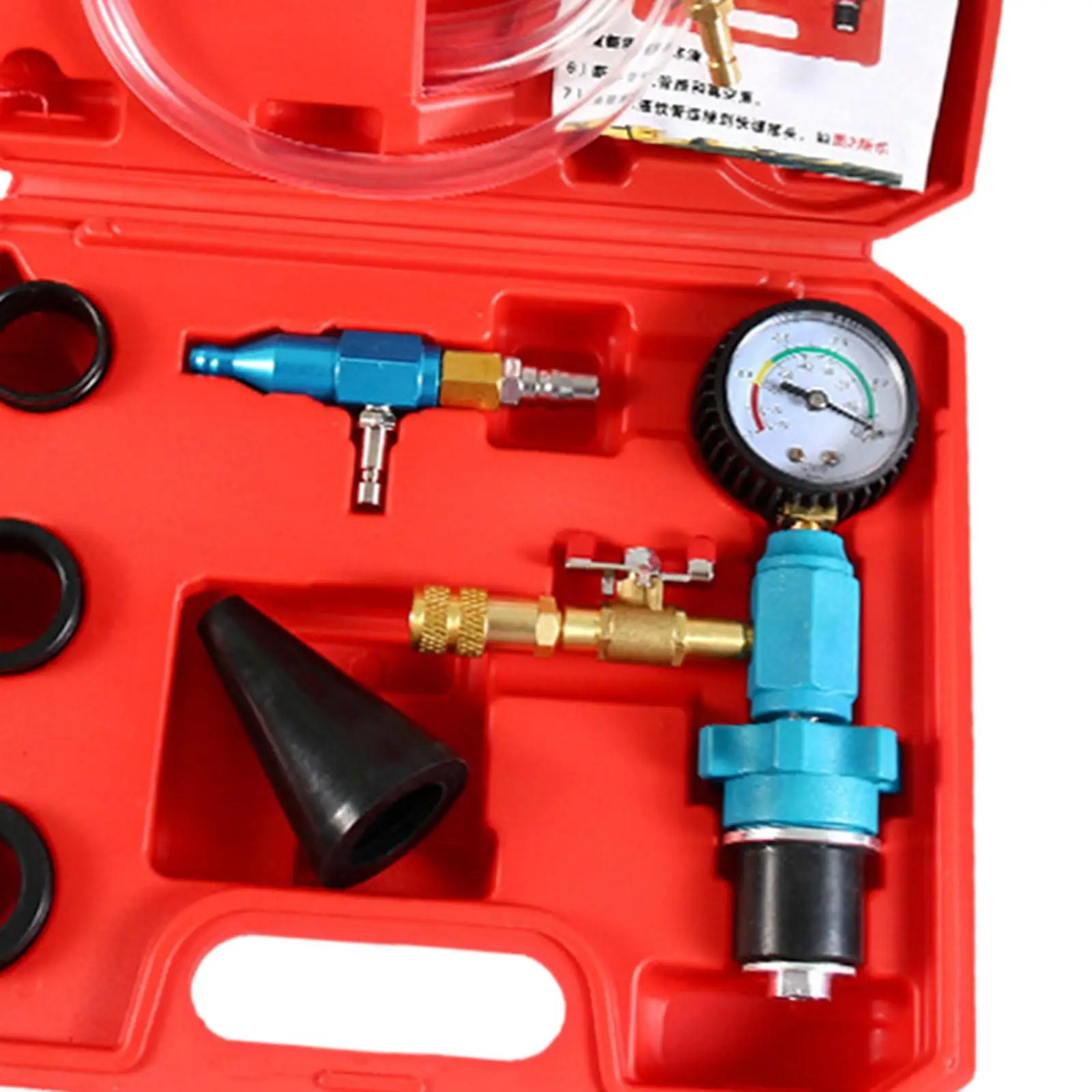 Conjunto de recarga de vácuo de refrigerante multifuncional para ferramenta de manutenção automática de caminhão