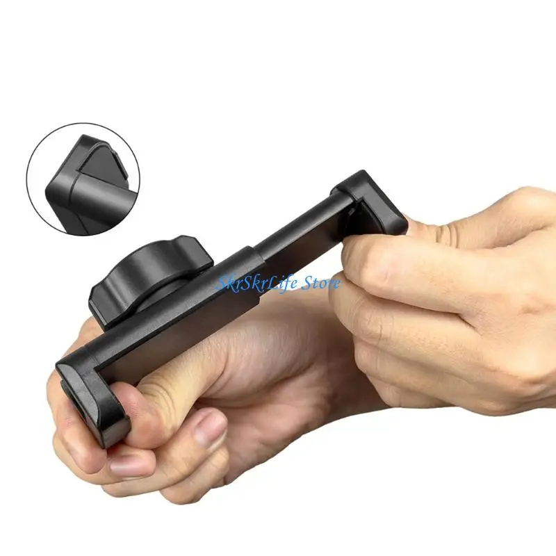E65E Multifunction Smartphone Mount 17mm Rotating Ball Head & Cold Shoe Base for Camera