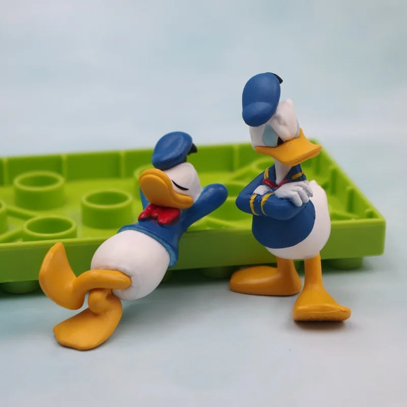 Classic Proud Duck DIY Patch Material Cartoon Miniature Action Figures Toys Bake Cake Car Interior Desktop Ornament Accessories