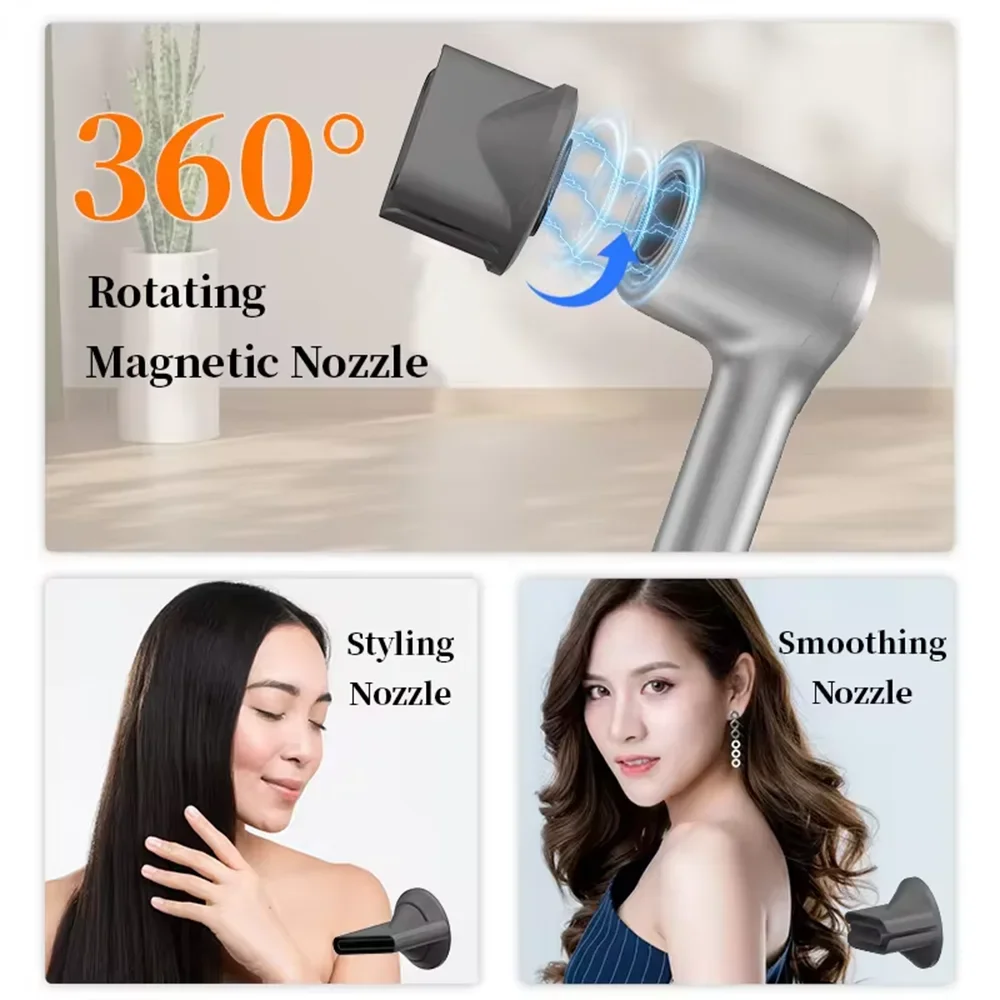 Professional Negative Ion 110000rpm Hair Dryer High Speed Electric Brushless Blower Home Appliance Salon Hair Styling Tools