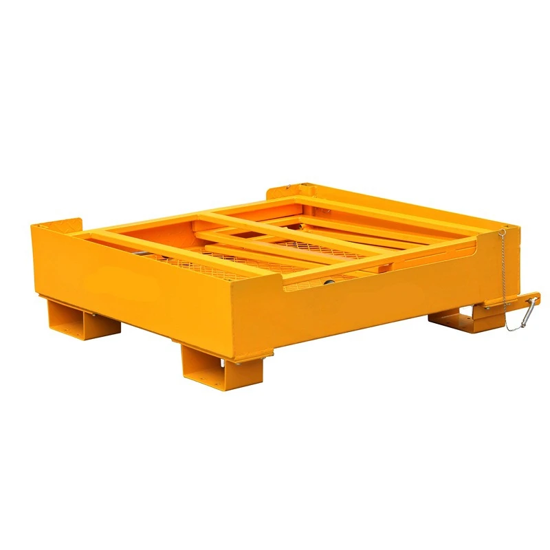 Spot fork manned platform mobile manned platform with wheels NK30A forklift cage platform aerial worker