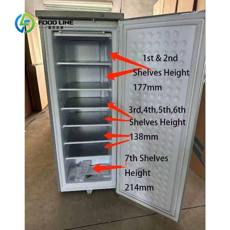 Customized Large 198L Commercial Solar Ice Machine, 12/24V DC AC Hybrid Power Ice Block Maker with 7/11 Layer Racks
