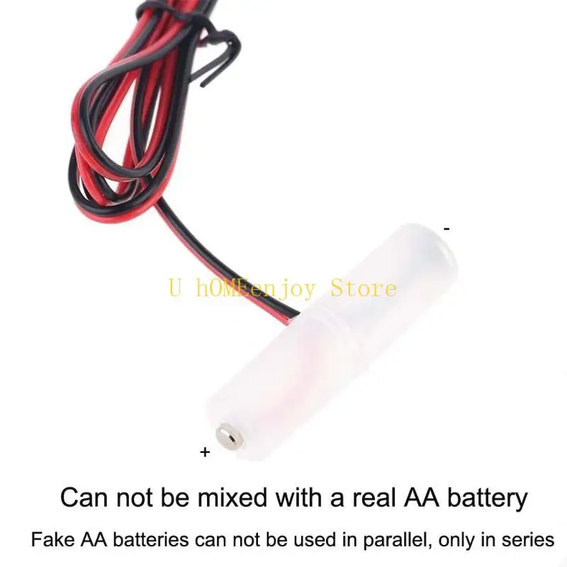 B0KF USB/Type C Mains Convert to AA AAA Battery Can Replace 1-4pc Battery