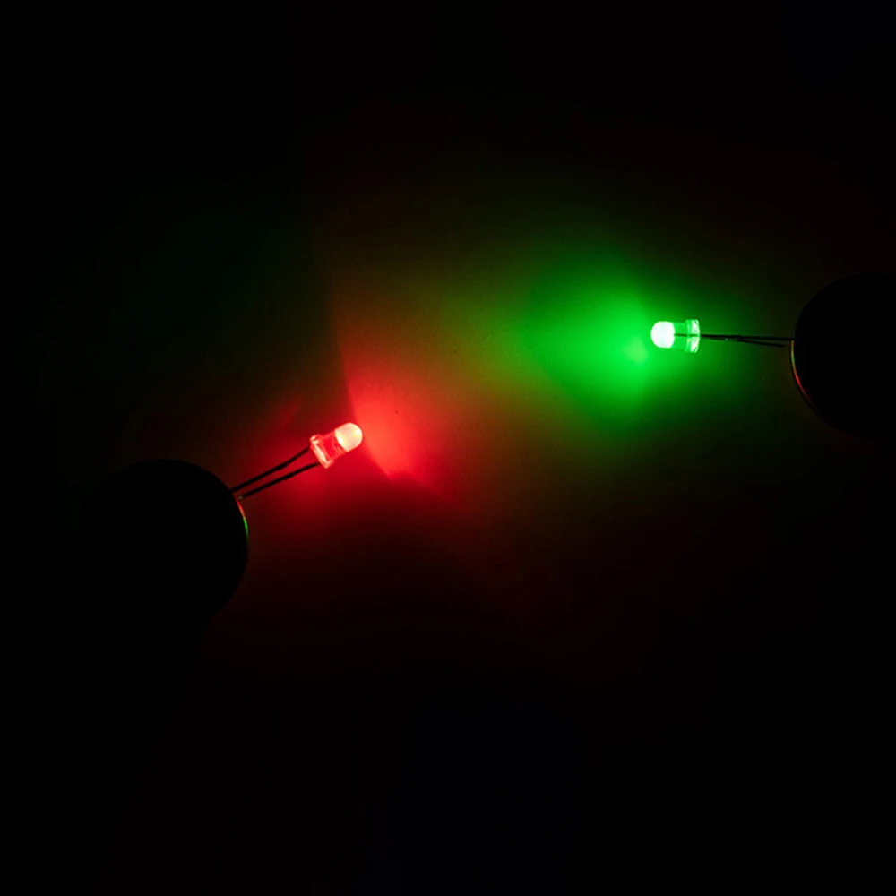 1/5 مجموعات وجوه الهدف مع المصابيح لإشارة السكك الحديدية 2 الجانبين مصابيح LED