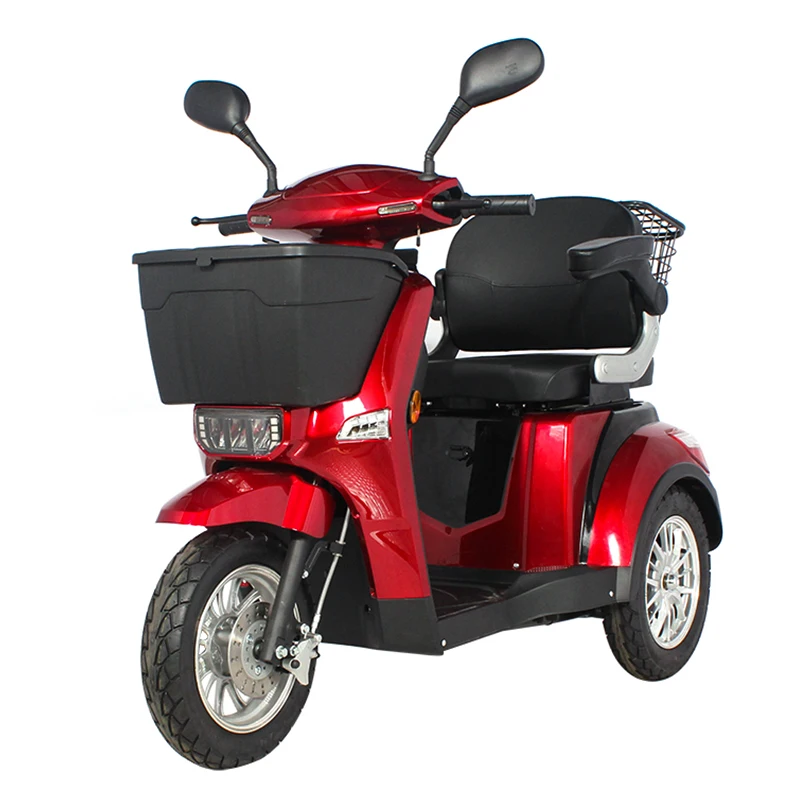 CE Certified 500w 48v Scooter Electric Adult Mobility Disabled Disabled Electric Mobility Scooter With Big Basket