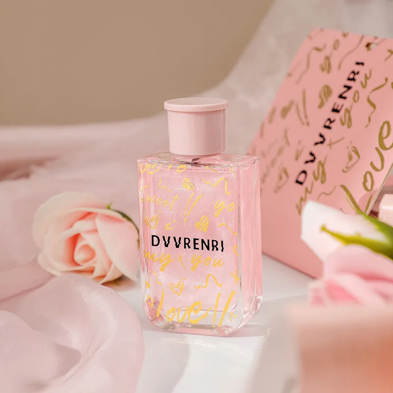 Lu Anli's Heart-pounding Perfume Gift Box with Floral Fragrance Long-lasting Fragrance Confident Sweet and Romantic 50ml