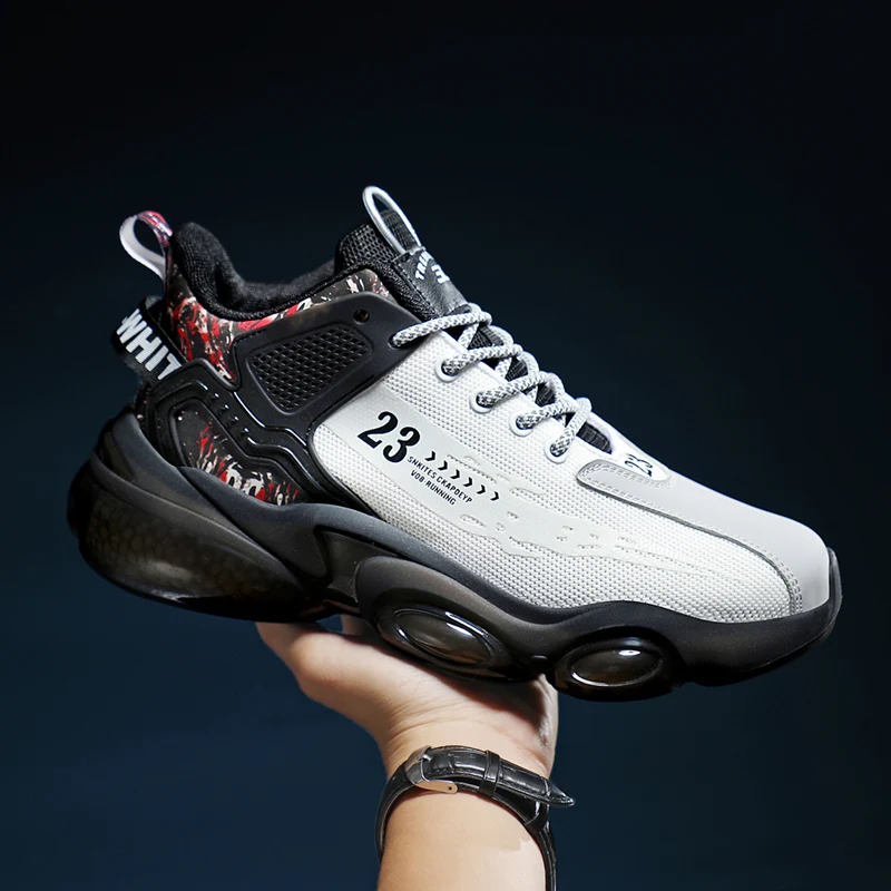 

2025 Explosions Men's Shoes Wear-resistant Basketball Shoes Men's Shoes genuine goods sneaker Autumn Men's Anti-slip Sneakers