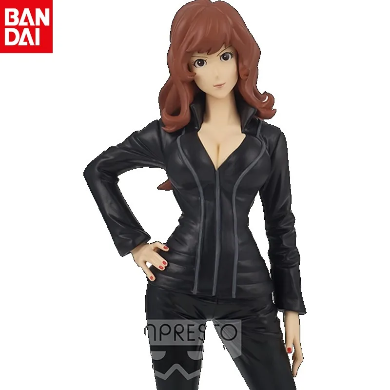 Bandai Original MSP Lupin III Mine Fujiko Lupin The Third PART6 Anime Action Figure Desktop Ornaments Cartoon Figures Model