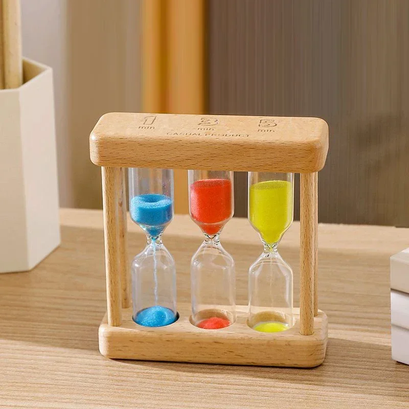 1/3/5/-30 Minute wooden-frame Sand Watch Hourglass Sandglass Sand Cook Clock Children Gift Sand Timer Home Decoration