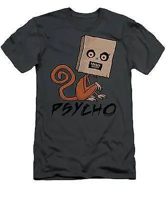 Psycho Sack Monkey with Text T-Shirt