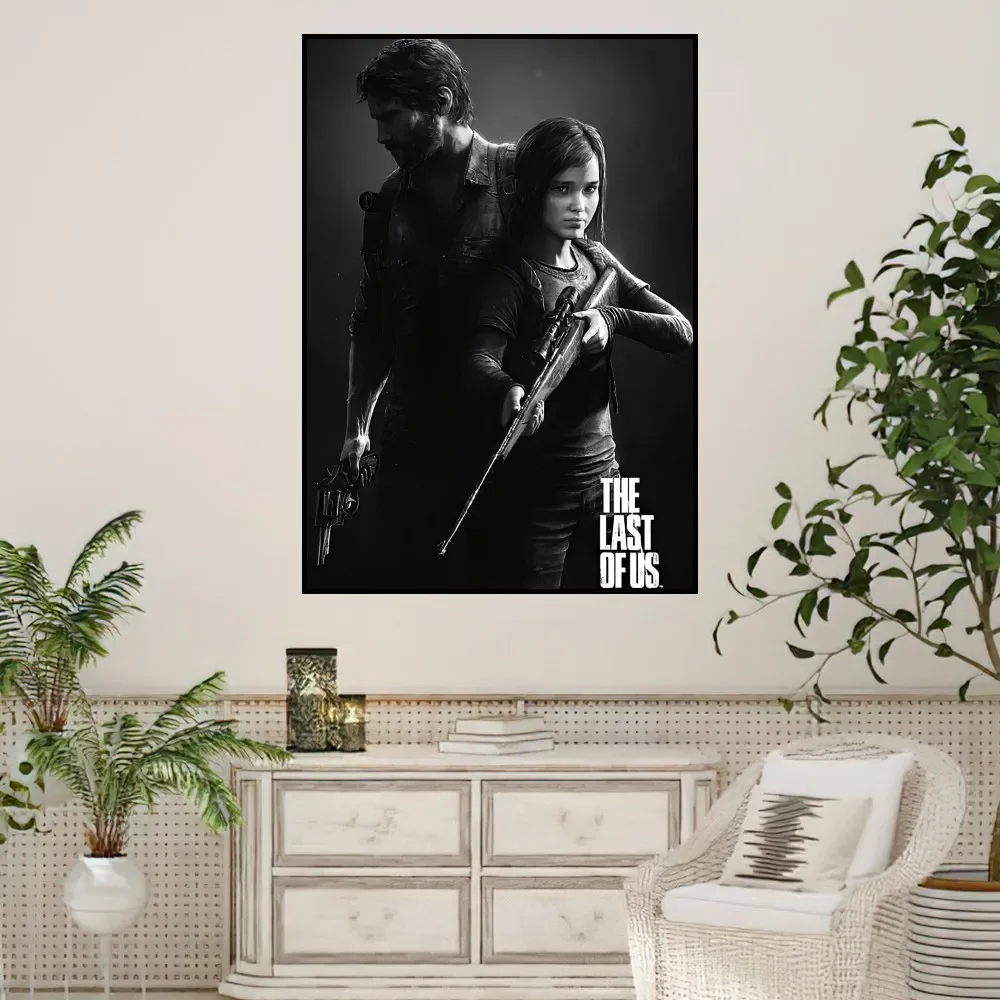 Game The Last of Us Poster Prints Wall Sticker Painting Bedroom Living Room Decoration Office Home Self Adhesive