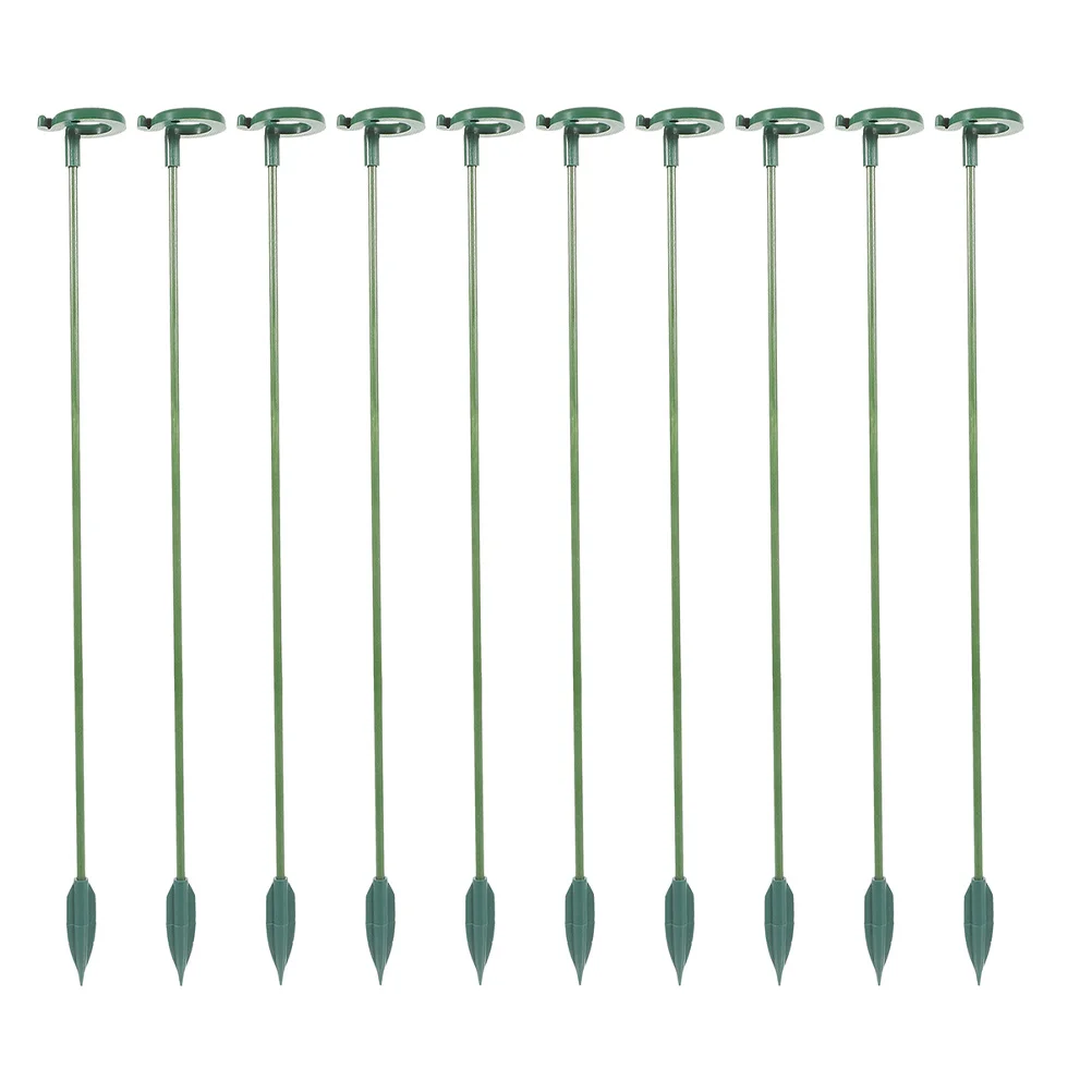 12 قطعة حصص دعم الزهور لزهرة الأوركيد قابلة لإعادة الاستخدام بوعاء دعم النبات قضبان سهلة التركيب حامل نمو النباتات الزخرفية حديقة #6