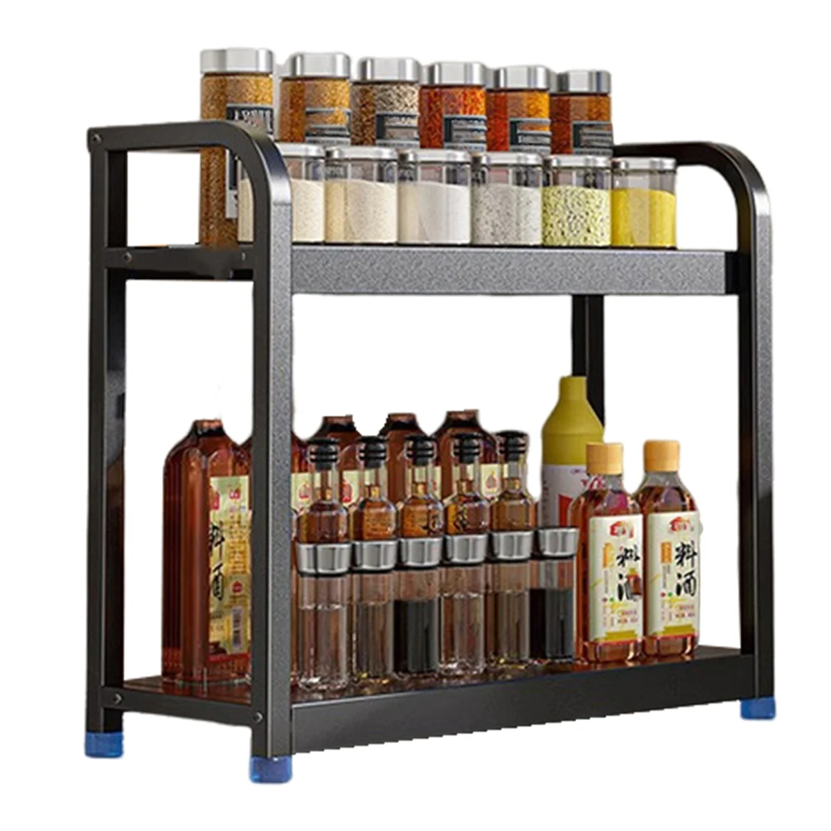 Detachable Condiment Spice Storage Rack Kitchen Storage & Organization Spice Tool Carrier Kitchen Accessories