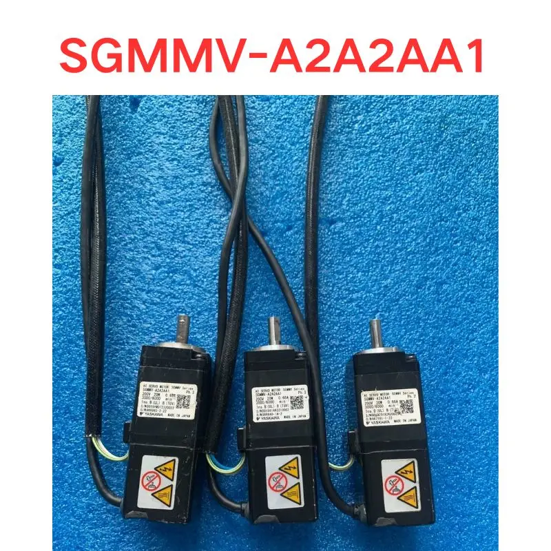 Second hand test OK Motor SGMMV-A2A2AA1, 20W, 200V