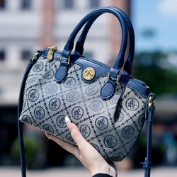 Light Luxury Women's Bag 2024 New Heavy Industry Embroidered Dumpling Bag Versatile Fashionable One-Shoulder Cross-Body Satchel Mother Bag for Women