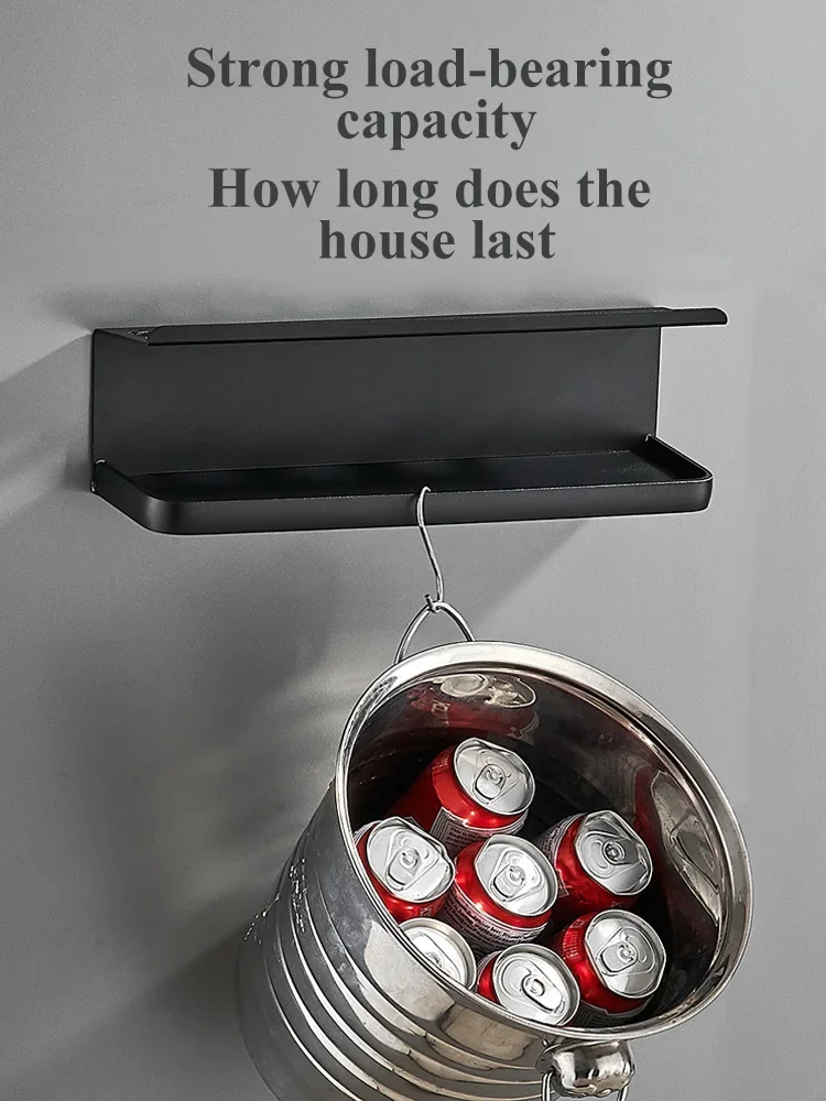 ผู้ถือเครื่องเป่าผม Wall Mount เหมาะสําหรับ Dyson Airwrap ชั้นวางเครื่องเป่าผมและผม Curler ผู้ถือ Rack ห้องน้ํา Organizer FR2002