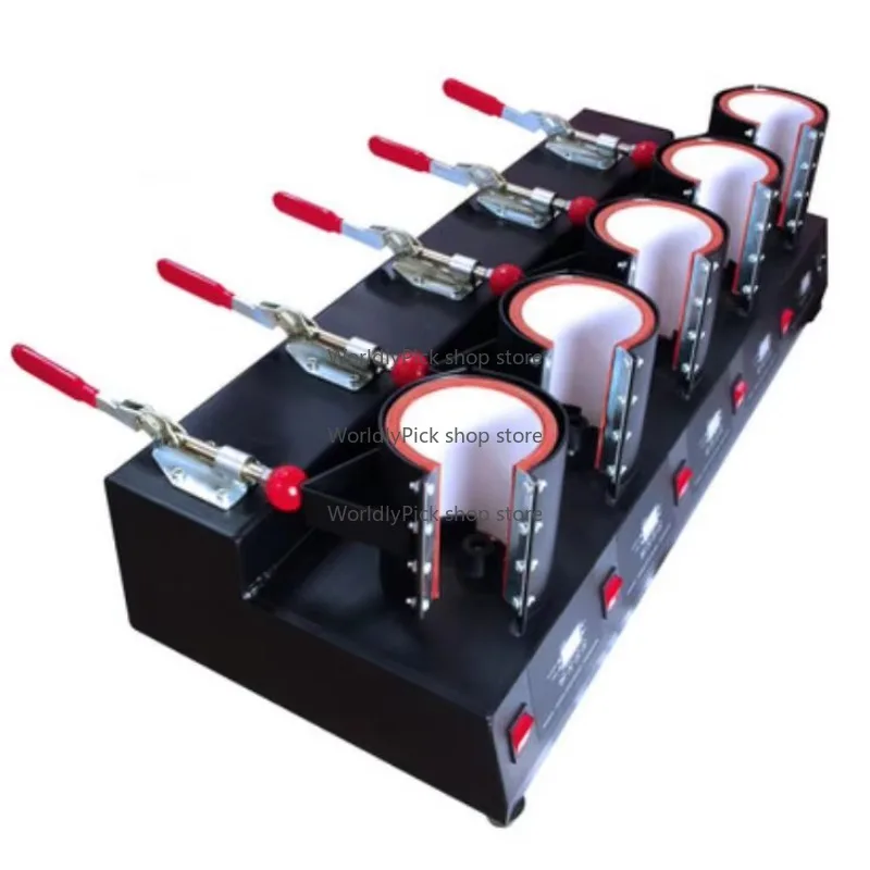 SG-012E Горячая продажа 5 в 1, термопресс для кружки, печатная машина, дешевая машина для термопрессования кружки