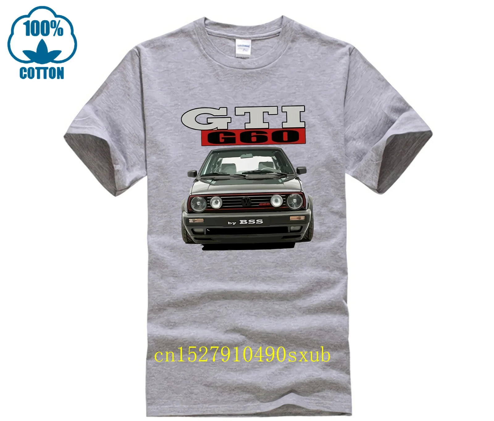 Tee shirt Golf gti g60 voiture de légende